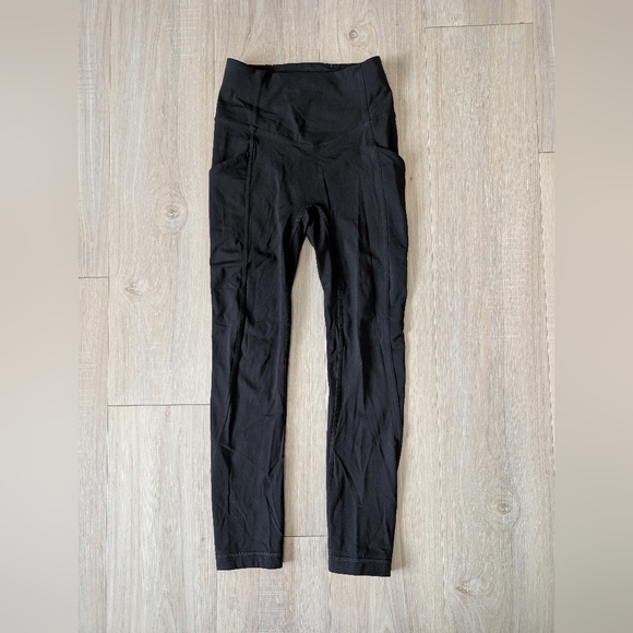 Lululemon All the Right Places High-Rise Crop 23" Black - Picture 2 of 9